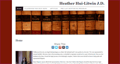 Desktop Screenshot of litigation-help.com